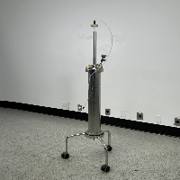 GE Healthcare Fineline 100PL Stainless Steel Chromatography Column image 1